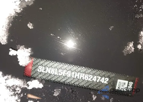 2017 Lincoln Mkz Reserve z USA, uszkodzony, nr VIN 3LN6L5F91HR624742